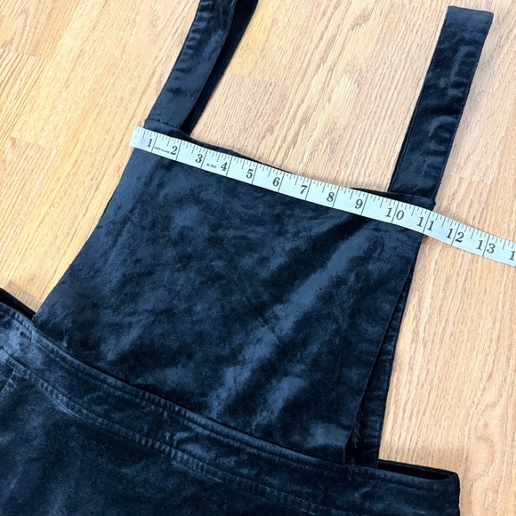 ModCloth velvet pinafore dress jumper Cupcake consultant size Large NWT - Picture 16 of 17